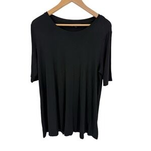 Calessa Top Womens L Basic Essential Timeless Flowy Career Business Professional